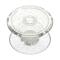 PopSockets PopSockets Avtagbart Grip med Ställfunktion Clear Glitter Silver