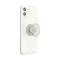 PopSockets PopSockets Avtagbart Grip med Ställfunktion Clear Glitter Silver