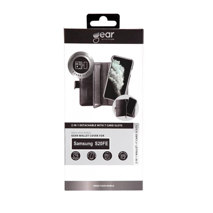 Bild 2, Gear GEAR Samsung Galaxy S20 FE 2in1 Magnet Fodral Flerfack Svart