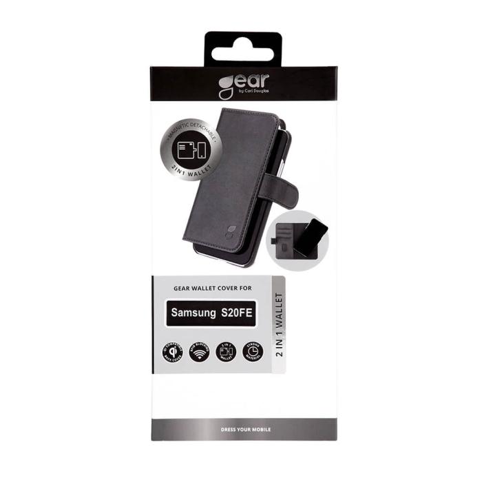Bild 2, Gear GEAR Samsung Galaxy S20 FE 2in1 Magnet Fodral / Skal Svart