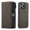 CASEME CASEME iPhone 13 Pro Fodral/Skal Magnet 2in1 Multifunktionell Brun