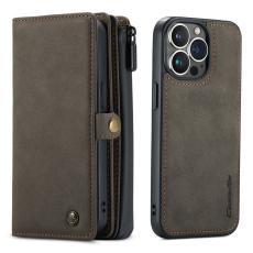 CASEME CASEME iPhone 13 Pro Fodral/Skal Magnet 2in1 Multifunktionell Brun