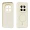 ABEEL ABEEL Honor Magic7 Pro Skal MagSafe Liquid Silicone Beige