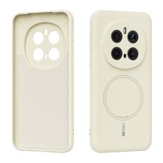 ABEEL ABEEL Honor Magic7 Pro Skal MagSafe Liquid Silicone Beige