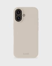 holdit holdit iPhone 16 Mobilskal Silikon Ljus Beige