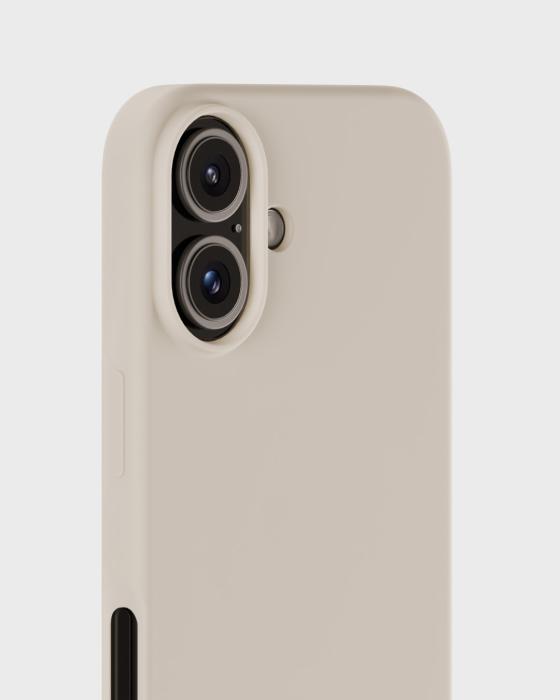 Bild 4, holdit holdit iPhone 16 Mobilskal Silikon Ljus Beige
