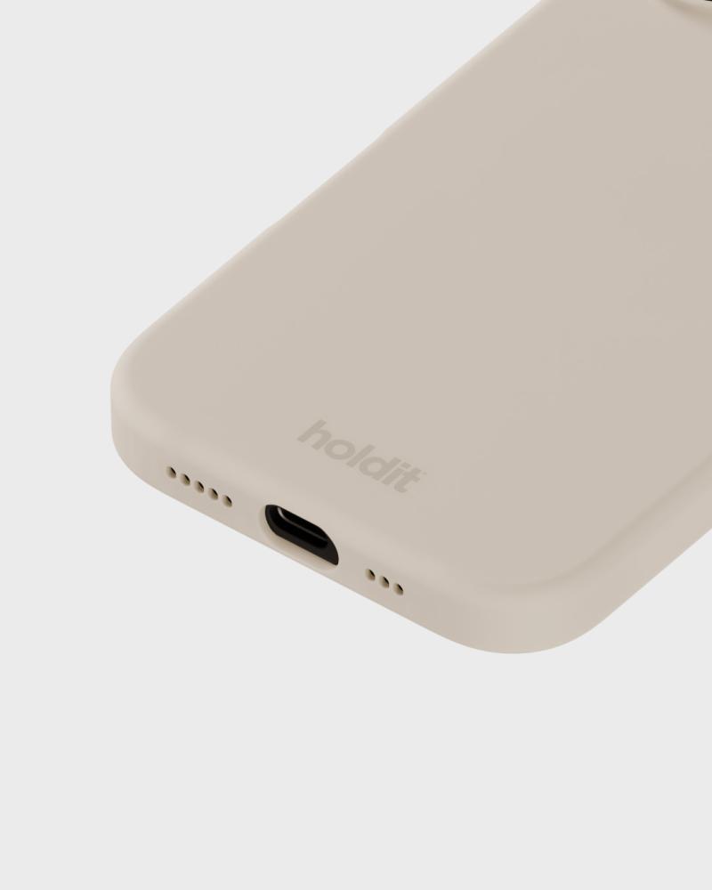 holdit holdit iPhone 16 Mobilskal Silikon Ljus Beige