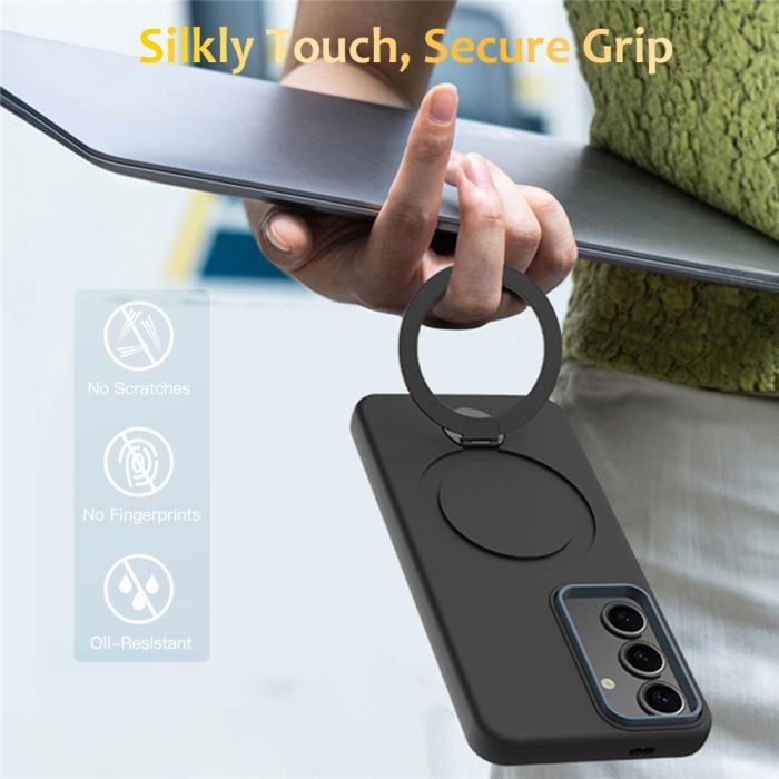 Bild 2,  Samsung Galaxy S25 Plus/S24 Plus Skal MagSafe Kickstand Hybrid