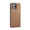 CASEME CASEME iPhone 14 Pro Fodral Retro Flip Brun