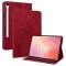  Samsung Galaxy Tab S11 Fodral Butterfly Flower Röd