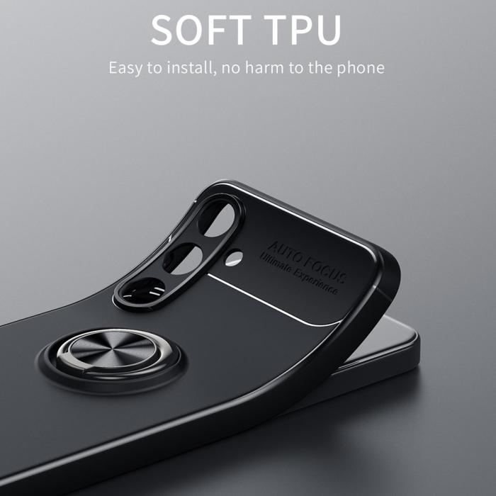 Bild 6,  Samsung Galaxy S24 Skal Ring Svart/Blå