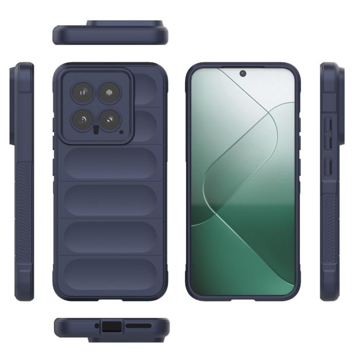 Bild 5,  Xiaomi 14 Skal Magic Shield Mörk Blå