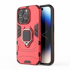  iPhone 15 Pro Skal Armor Hybrid Ring R&ouml;d