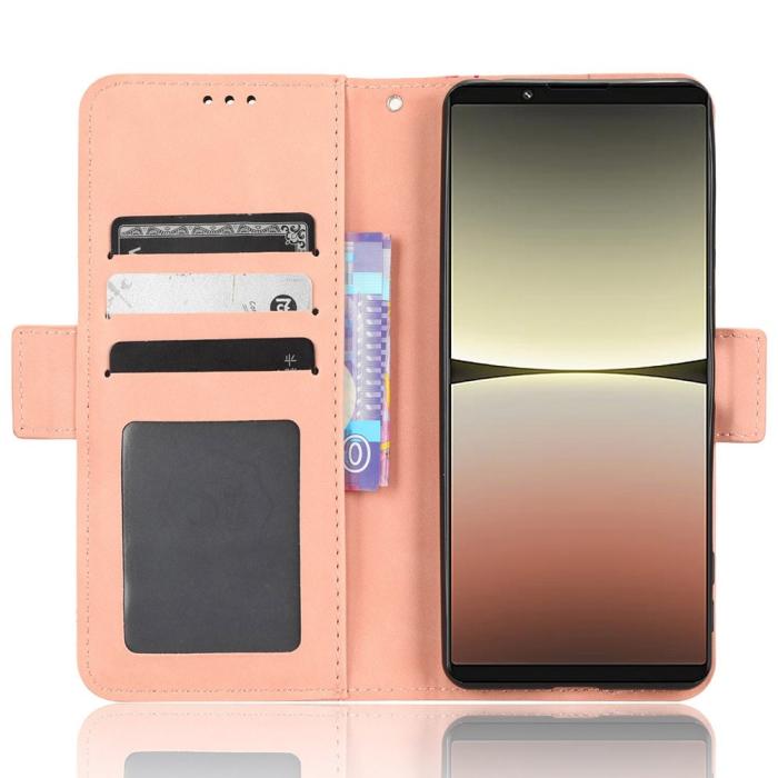 Bild 2,  Sony Xperia 5 IV Fodral Med Avtagbart Kortfodral Ljus Rosa
