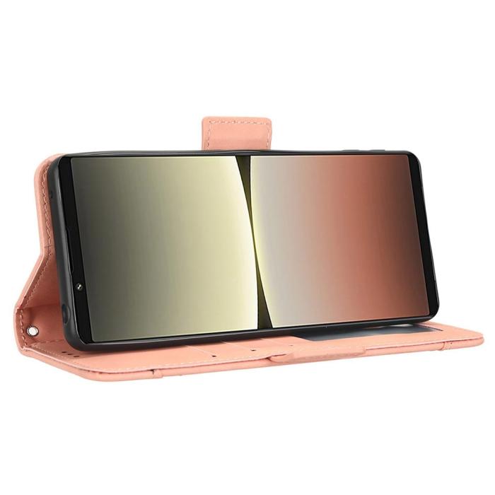 Bild 3,  Sony Xperia 5 IV Fodral Med Avtagbart Kortfodral Ljus Rosa
