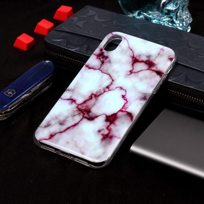 Bild 4,  iPhone X/Xs Marmor TPU Skal