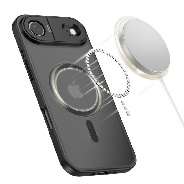 Bild 2, Tech-Protect Tech-Protect iPhone Air Skal MagSafe MagStand Svart