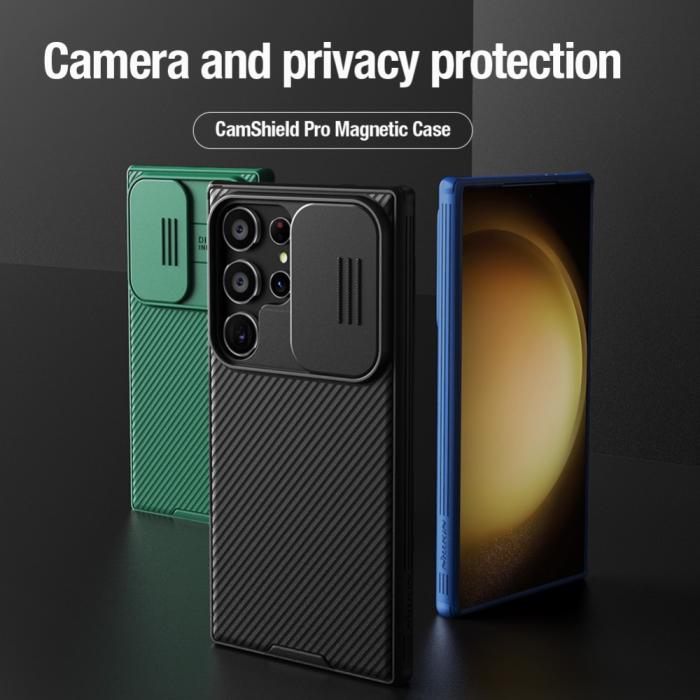 Bild 6, NILLKIN NILLKIN Galaxy S24 Ultra Skal MagSafe CamShield Pro Svart