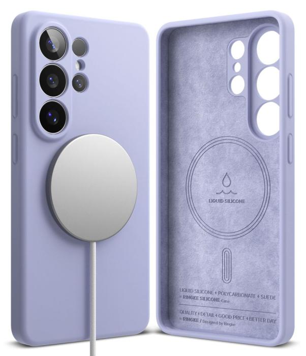 Bild 2, Ringke Ringke Galaxy S26 Ultra Skal MagSafe Silicone Lavender