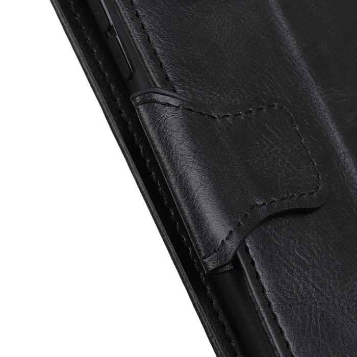Bild 5,  Samsung Galaxy A54 5G Fodral Crazy Horse Läder Svart