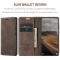 CASEME CASEME Xiaomi 14 Fodral Flip Läder Brun