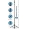  Selfie Stick Tripod 153 cm Bluetooth Svart