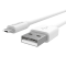 Smartline Smartline 3m Micro USB Laddningskabel Vit