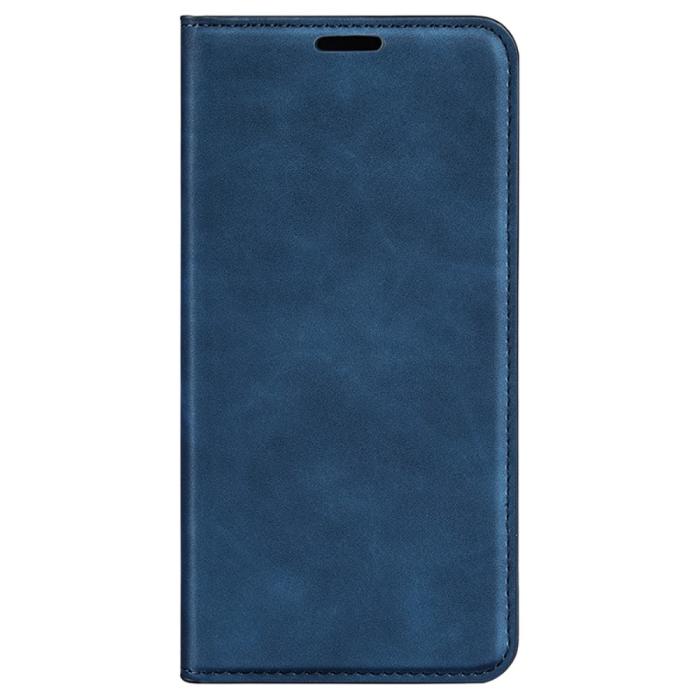 Bild 5,  Samsung Galaxy A15 5G Fodral Flip Skin Touch Blå