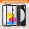  iPad 11 2025 / 10.9 2022 Skal X-Shape Hybrid Kickstand Svart