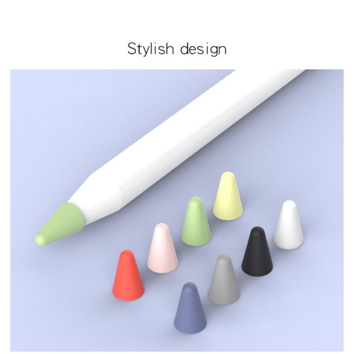 Bild 3,  8-PACK Apple Pencil 1/2/Pro Spetsskydd / Tip Cover Flerfärgad
