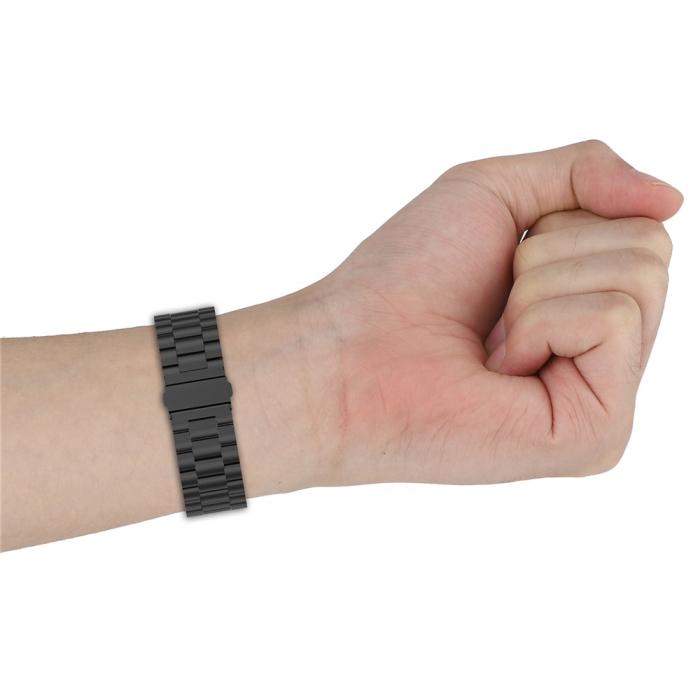 Bild 5,  Galaxy Watch 8 46/44/40 mm Armband Rostfritt Stål Svart