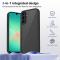  Samsung Galaxy A57 5G Skal Hybrid Transparent / Svart