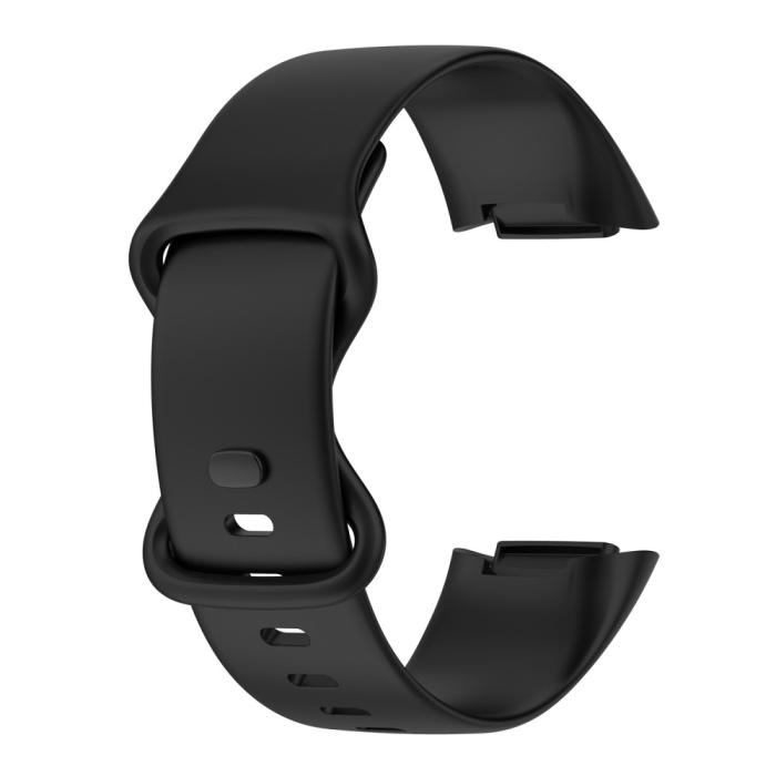 Bild 3,  Fitbit Charge 6 / 5 Armband TPU (L) Svart