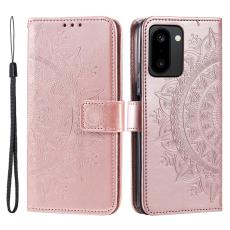  OnePlus 15R Fodral Mandala L&auml;der Ros&eacute;guld
