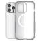  iPhone 16 Pro Max Skal MagSafe Shockproof Hybrid Vit