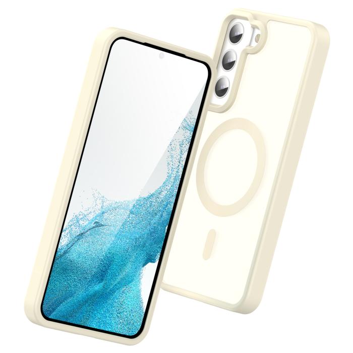 Bild 3, ColorPop ColorPop Samsung Galaxy S22 Skal CH MagSafe Matt Off White