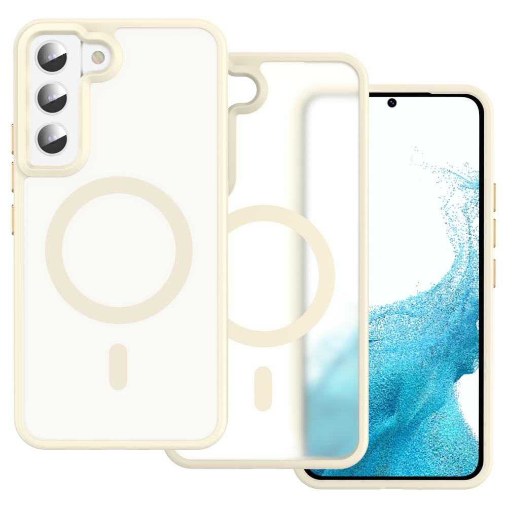 ColorPop ColorPop Samsung Galaxy S22 Skal CH MagSafe Matt Off White