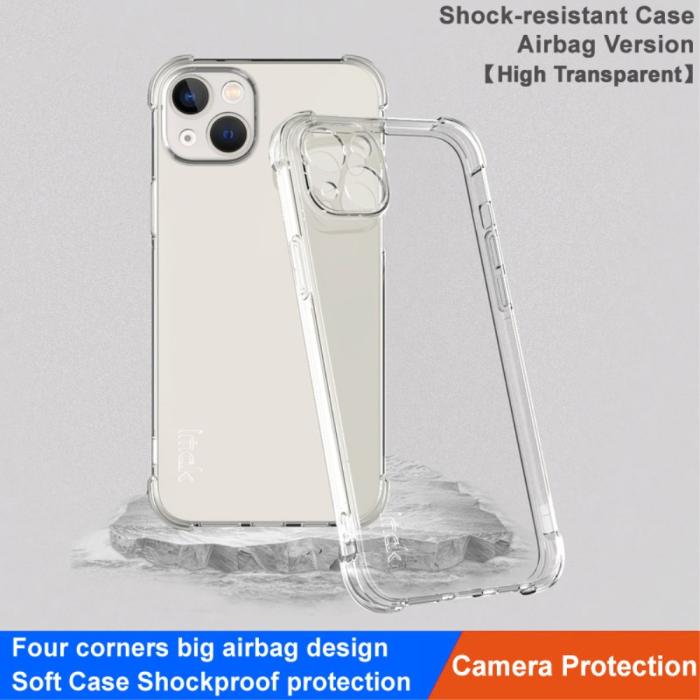 Bild 3, IMAK IMAK iPhone 15 Plus Skal Shockproof TPU Transparent