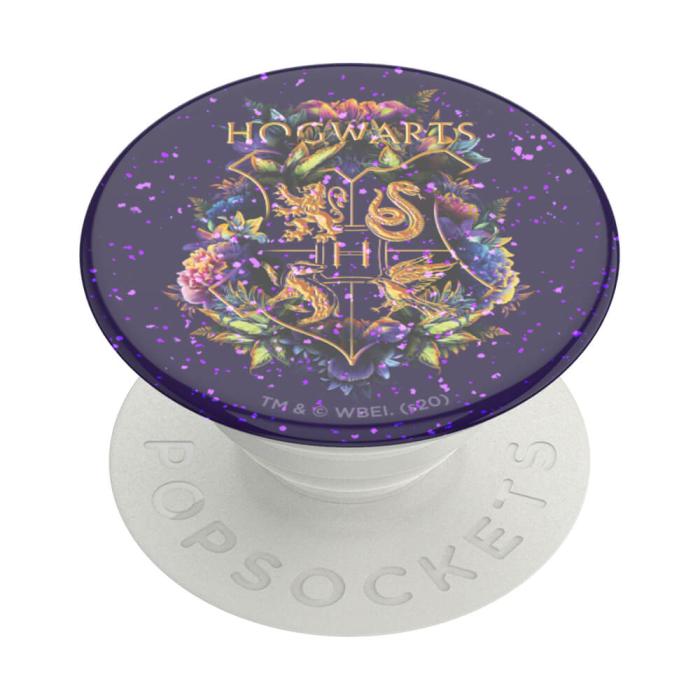 Bild 2, PopSockets PopSockets PopGrip Glitter Hogwarts Floral