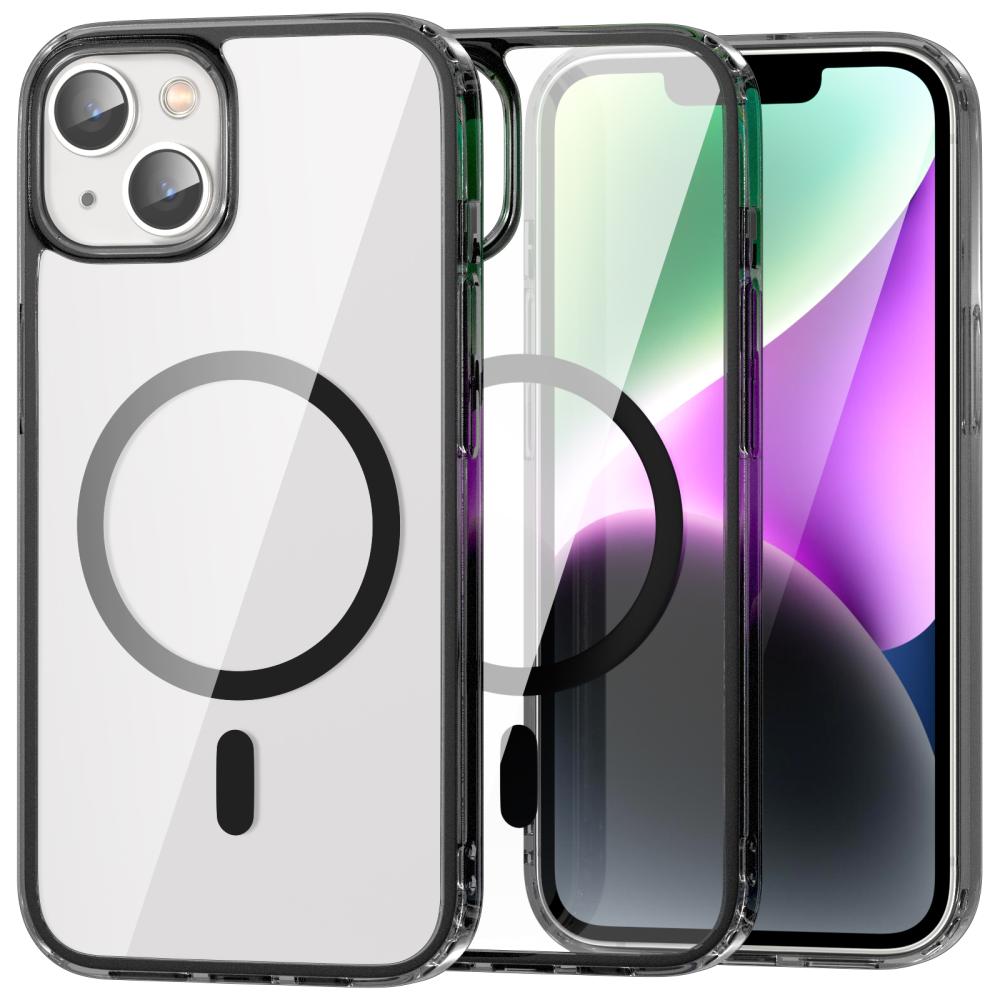 ColorPop ColorPop iPhone 14 Plus Skal CH MagSafe Transparent/Svart