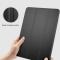  iPad Pro 12.9 (2021) - Tri-Fold Läder Fodral - Mörk Blå