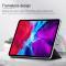  iPad Pro 12.9 (2018/2020/2021) - Solid Tri-Fold Fodral - Svart