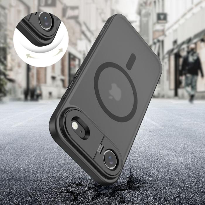 Bild 5, Tech-Protect Tech-Protect iPhone Air Skal MagSafe MagStand Svart