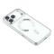  iPhone 17 Pro Skal MagSafe Electroplated TPU Silver