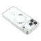  iPhone 17 Pro Skal MagSafe Electroplated TPU Silver