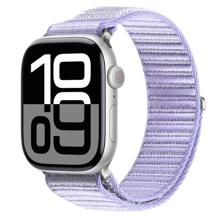 Bild 3, DUX DUCIS DUX DUCIS Apple Watch 38/40/41/42 mm Armband Nylon Loop Lila