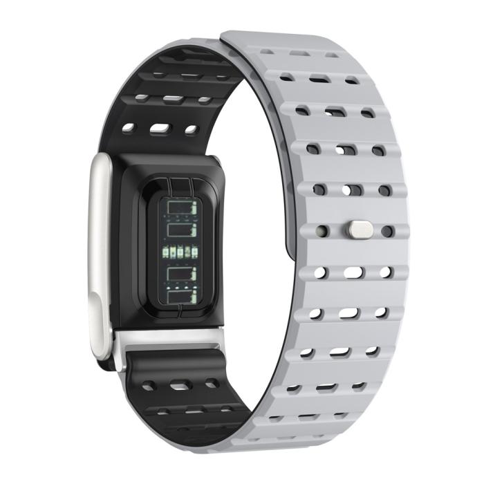 Bild 2,  Whoop MG Klockarmband Silikon Ljus Grå