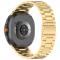  Galaxy Watch 8 46/44/40 mm Armband Rostfritt Stål Guld