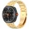  Galaxy Watch 8 46/44/40 mm Armband Rostfritt Stål Guld