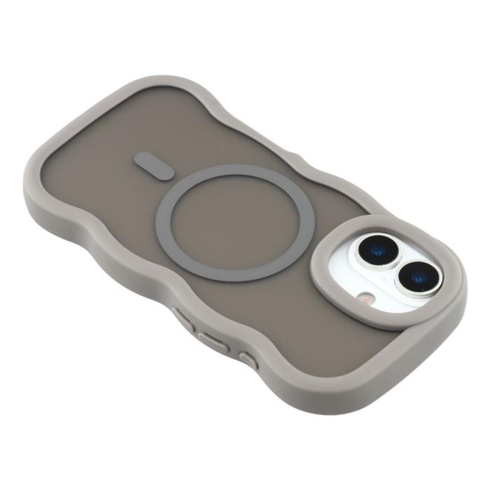 Bild 5,  iPhone 17 Skal MagSafe Wavy Matt Grå
